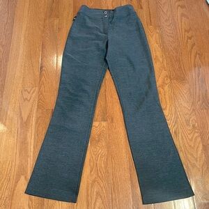 AMNESIA ORIGINAL WOMEN HIGH RISE BOOT CUT PANTS STRETCHY IN GRAY SIZE 2